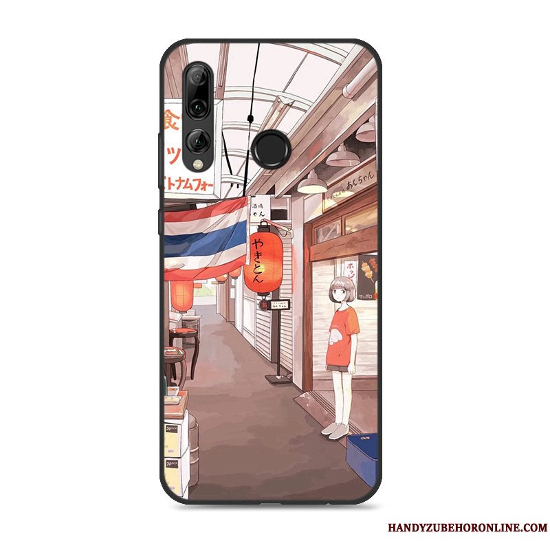 Etui Huawei P Smart+ 2019 Beskyttelse Frisk Lyserød, Cover Huawei P Smart+ 2019 Tasker Af Personlighed Anti-fald