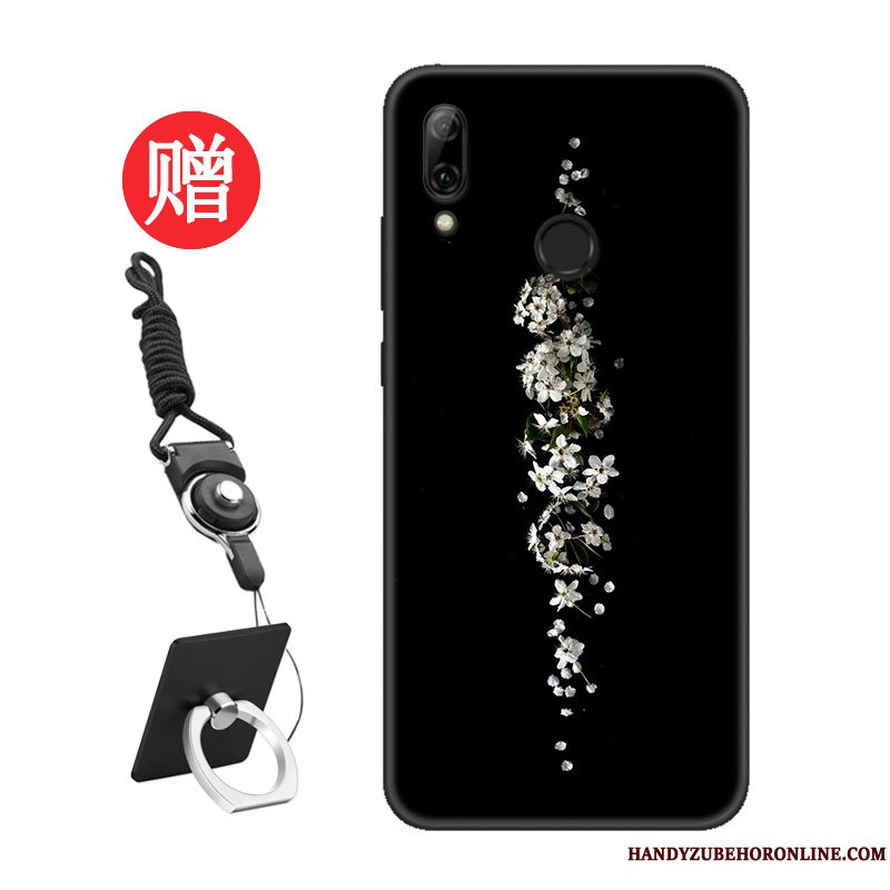 Etui Huawei P Smart 2019 Beskyttelse Nubuck Trend, Cover Huawei P Smart 2019 Tasker Sort Af Personlighed