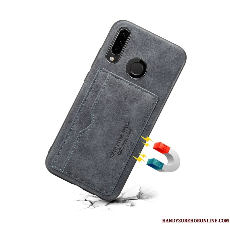 Etui Huawei P Smart+ 2019 Beskyttelse Rød Let Tynd, Cover Huawei P Smart+ 2019 Blød Anti-fald Telefon