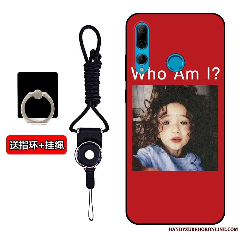 Etui Huawei P Smart+ 2019 Beskyttelse Sort Anti-fald, Cover Huawei P Smart+ 2019 Silikone Telefonelskeren