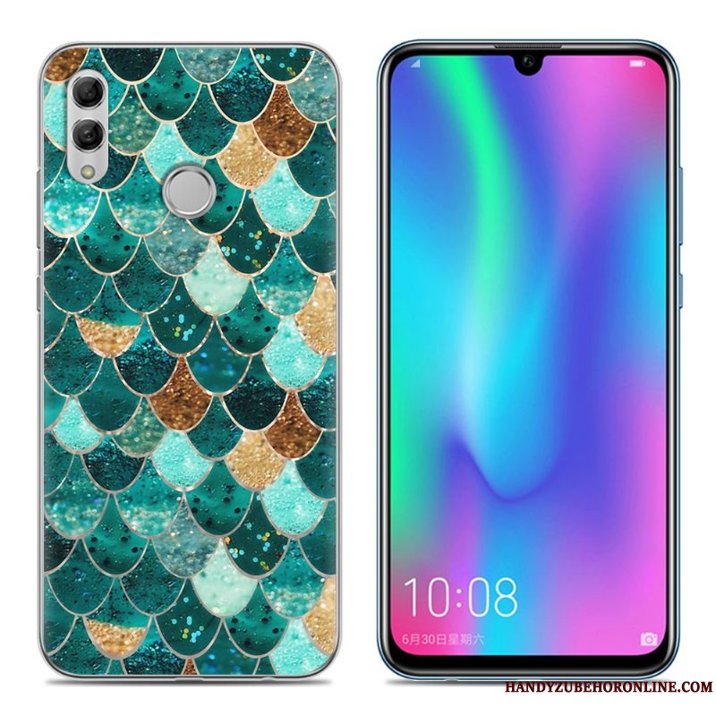 Etui Huawei P Smart 2019 Blød Lilla Ungdom, Cover Huawei P Smart 2019 Telefon