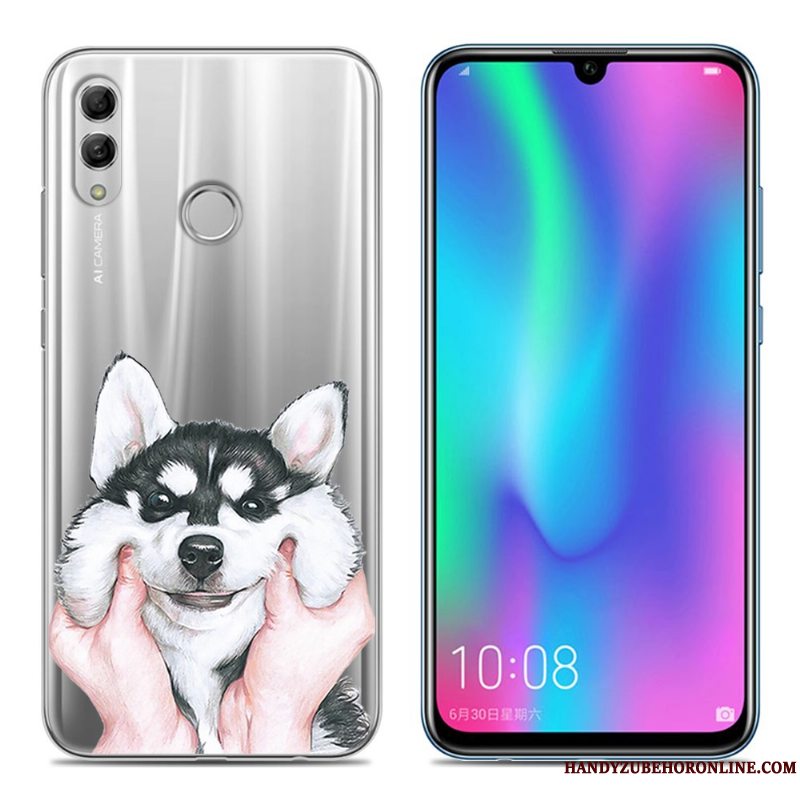 Etui Huawei P Smart 2019 Blød Lilla Ungdom, Cover Huawei P Smart 2019 Telefon