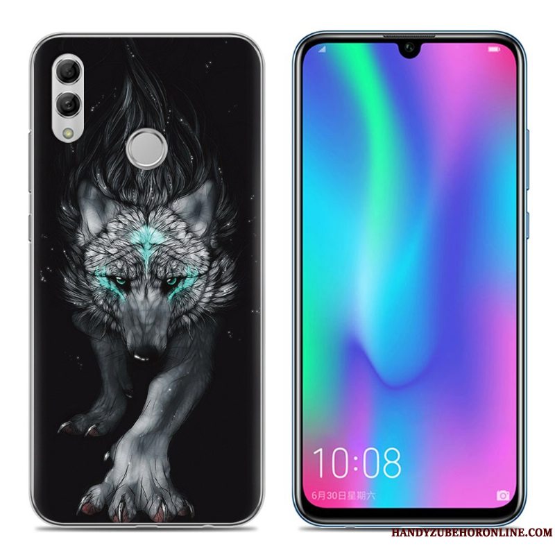 Etui Huawei P Smart 2019 Blød Lilla Ungdom, Cover Huawei P Smart 2019 Telefon