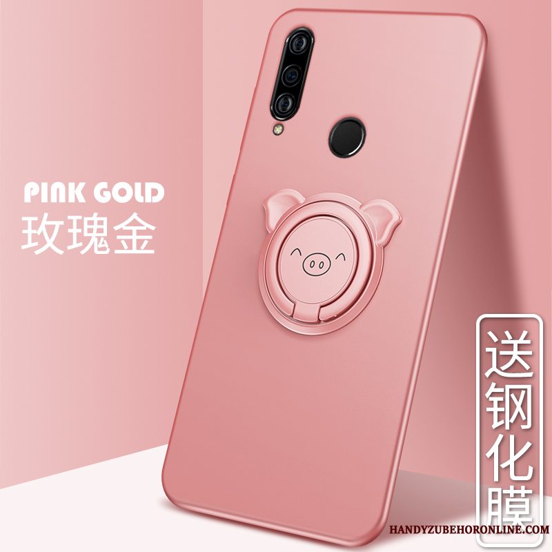 Etui Huawei P Smart+ 2019 Blød Rød Telefon, Cover Huawei P Smart+ 2019 Beskyttelse Af Personlighed