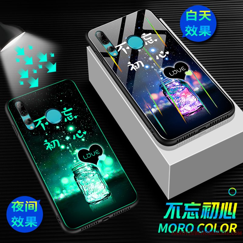 Etui Huawei P Smart+ 2019 Kreativ Lyser Trend, Cover Huawei P Smart+ 2019 Dragon Telefon