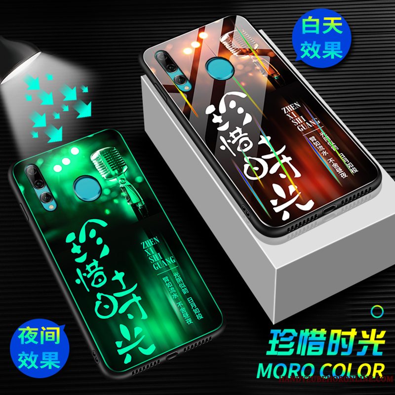 Etui Huawei P Smart+ 2019 Kreativ Lyser Trend, Cover Huawei P Smart+ 2019 Dragon Telefon