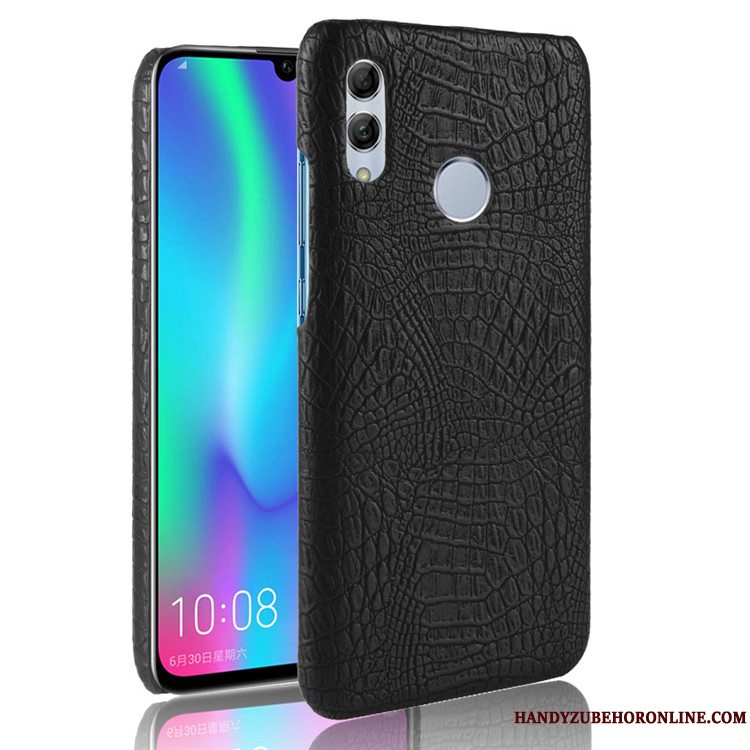 Etui Huawei P Smart 2019 Kreativ Telefonanti-fald, Cover Huawei P Smart 2019 Krokodille Mønster Grøn