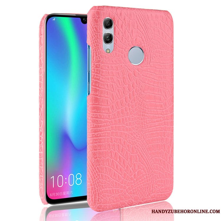 Etui Huawei P Smart 2019 Kreativ Telefonanti-fald, Cover Huawei P Smart 2019 Krokodille Mønster Grøn