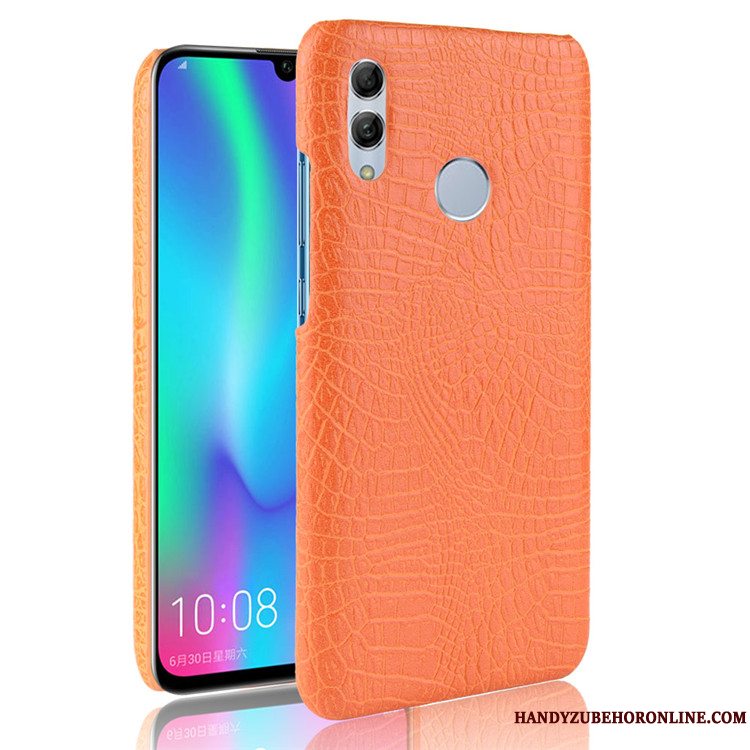 Etui Huawei P Smart 2019 Kreativ Telefonanti-fald, Cover Huawei P Smart 2019 Krokodille Mønster Grøn