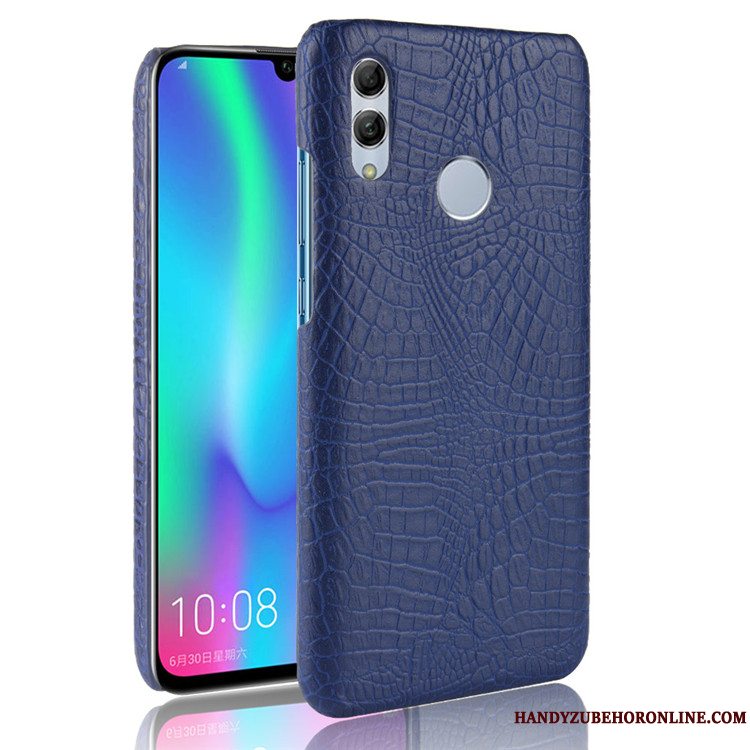 Etui Huawei P Smart 2019 Kreativ Telefonanti-fald, Cover Huawei P Smart 2019 Krokodille Mønster Grøn