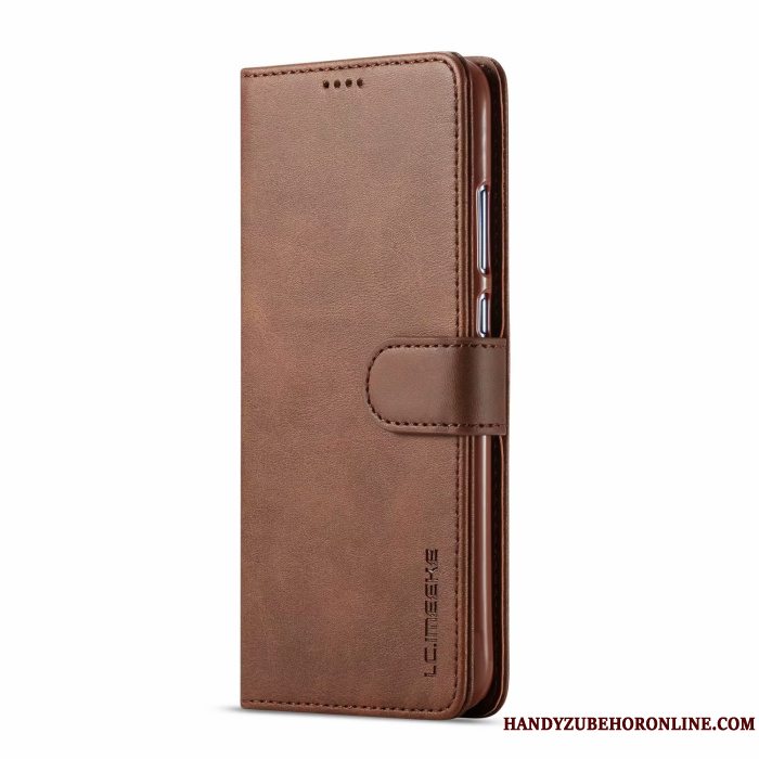 Etui Huawei P Smart 2019 Læder Kort Ungdom, Cover Huawei P Smart 2019 Folio Grå Telefon