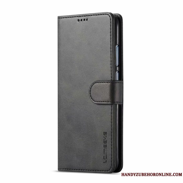 Etui Huawei P Smart 2019 Læder Kort Ungdom, Cover Huawei P Smart 2019 Folio Grå Telefon