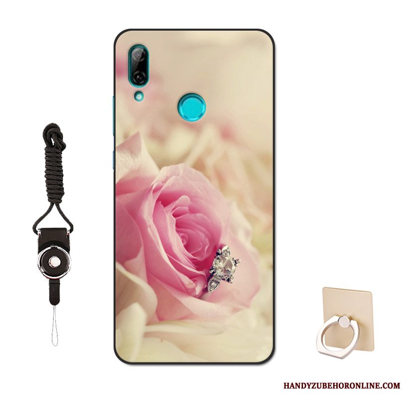 Etui Huawei P Smart 2019 Mode Tilpas Skærmbeskyttelse, Cover Huawei P Smart 2019 Tasker Telefonsort