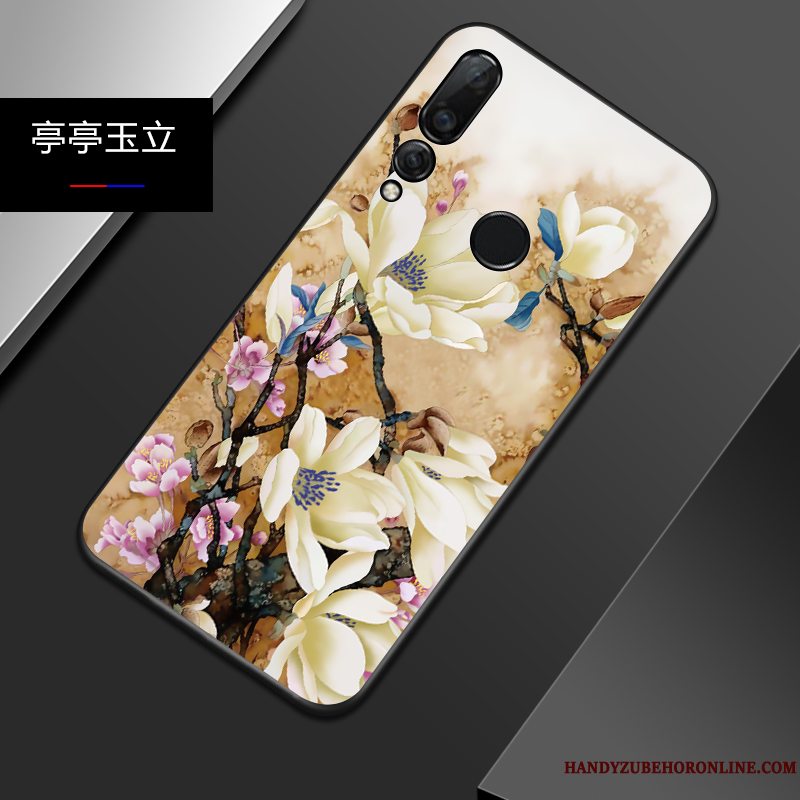 Etui Huawei P Smart+ 2019 Relief Telefontrendy, Cover Huawei P Smart+ 2019 Tasker Anti-fald Let Tynd