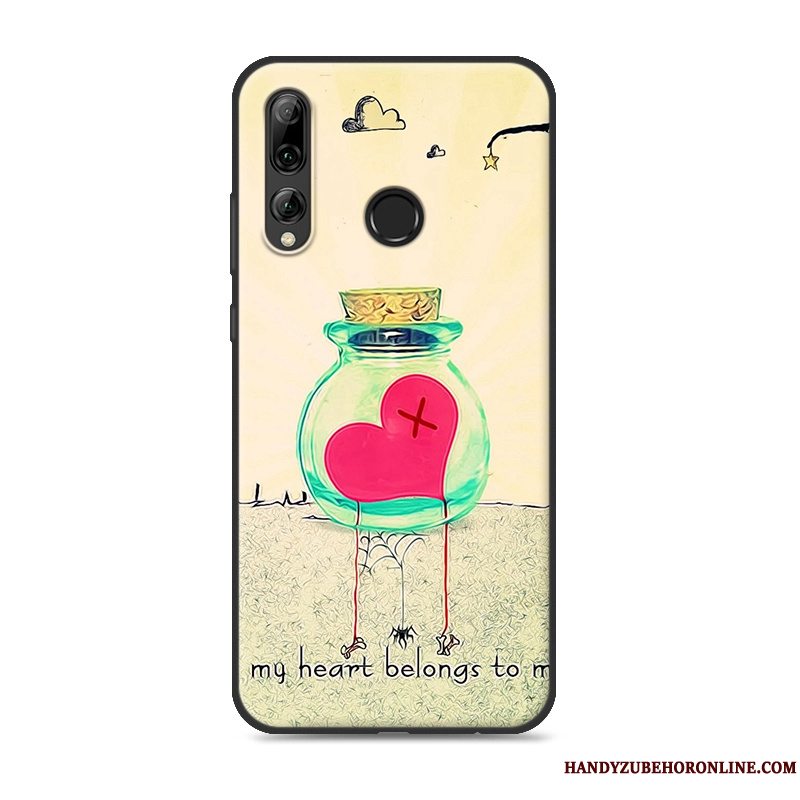 Etui Huawei P Smart+ 2019 Silikone Af Personlighed Trend, Cover Huawei P Smart+ 2019 Blød Ny Telefon