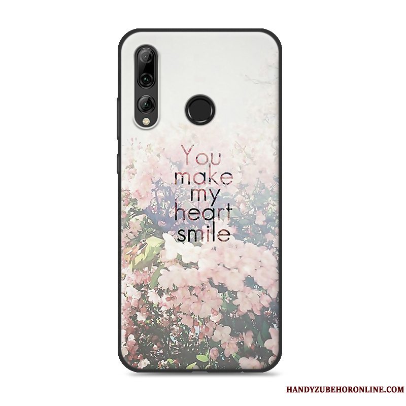 Etui Huawei P Smart+ 2019 Silikone Af Personlighed Trend, Cover Huawei P Smart+ 2019 Blød Ny Telefon