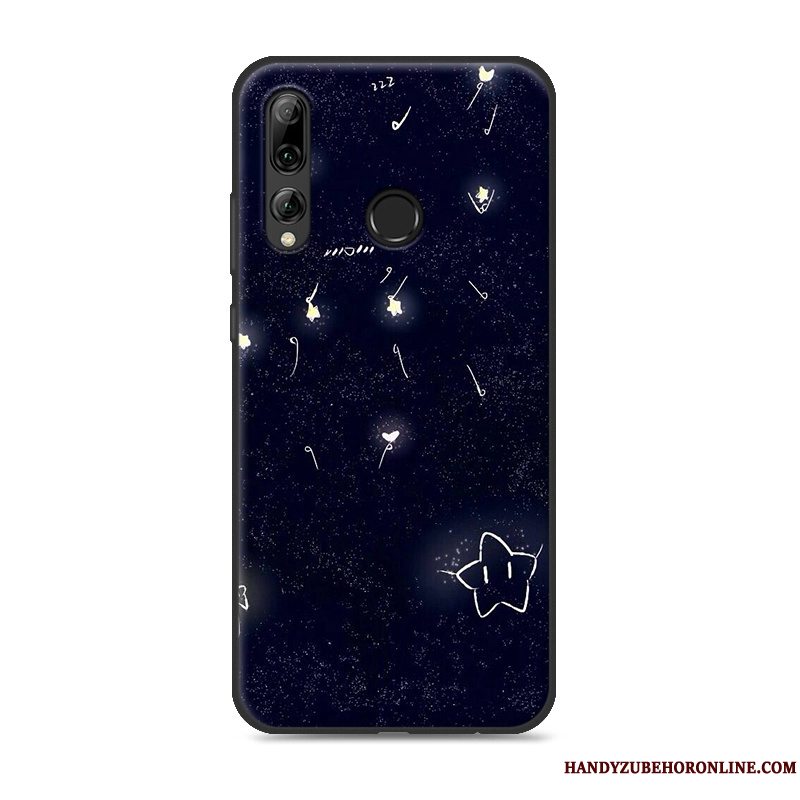 Etui Huawei P Smart+ 2019 Silikone Af Personlighed Trend, Cover Huawei P Smart+ 2019 Blød Ny Telefon