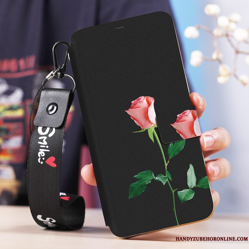 Etui Huawei P Smart+ 2019 Tasker Anti-fald Af Personlighed, Cover Huawei P Smart+ 2019 Blød Mørkeblå Telefon