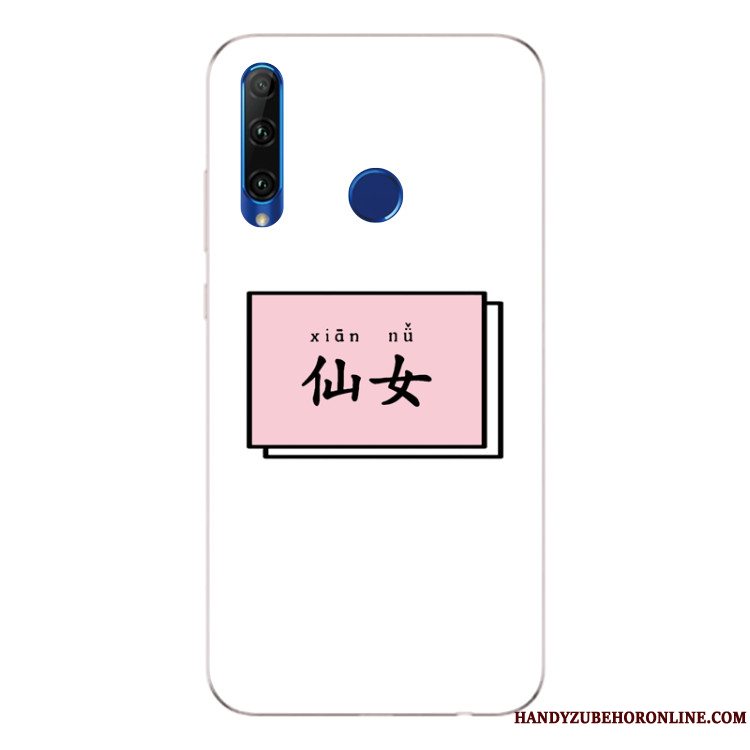 Etui Huawei P Smart+ 2019 Tasker Anti-fald Telefon, Cover Huawei P Smart+ 2019 Silikone Mønster