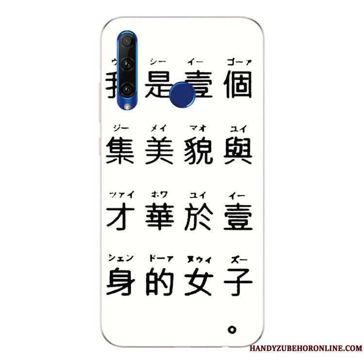 Etui Huawei P Smart+ 2019 Tasker Anti-fald Telefon, Cover Huawei P Smart+ 2019 Silikone Mønster