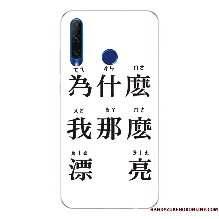 Etui Huawei P Smart+ 2019 Tasker Anti-fald Telefon, Cover Huawei P Smart+ 2019 Silikone Mønster