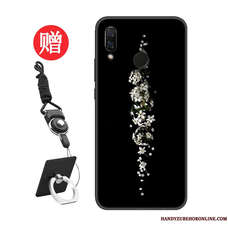 Etui Huawei P Smart 2019 Tasker Guld Mønster, Cover Huawei P Smart 2019 Beskyttelse Tilpas Anti-fald