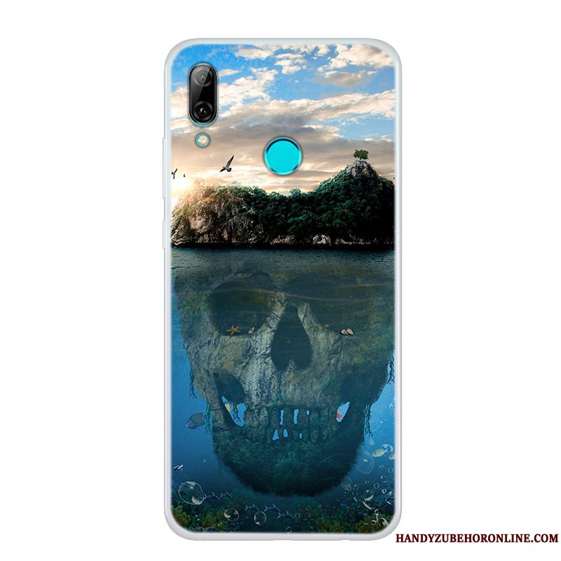 Etui Huawei P Smart 2019 Tasker Telefonsimple, Cover Huawei P Smart 2019 Malet Ny Gennemsigtig