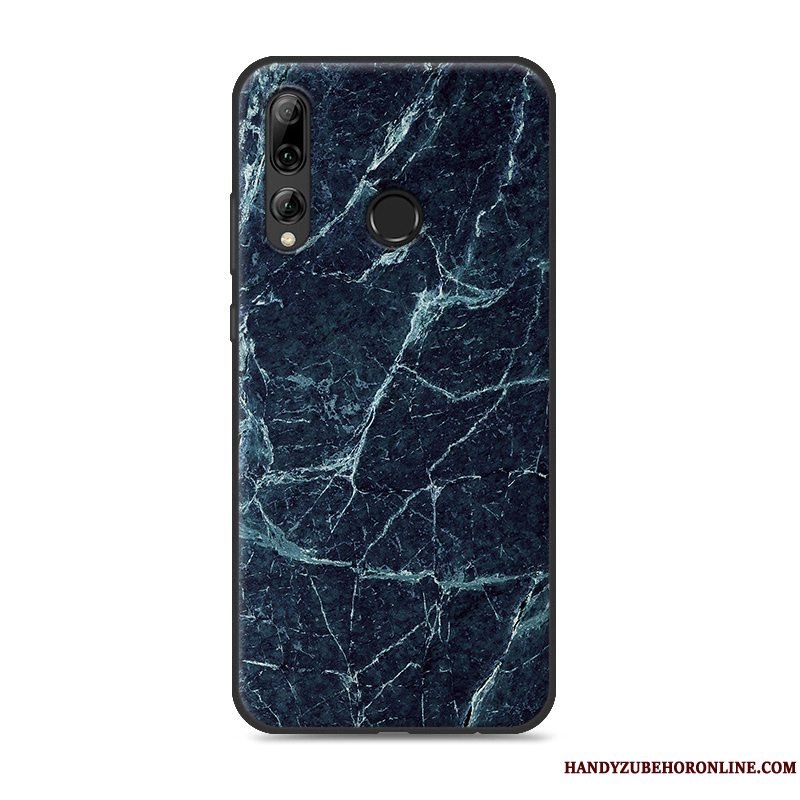 Etui Huawei P Smart+ 2019 Trækorn Trendy Telefon, Cover Huawei P Smart+ 2019 Kreativ Anti-fald Sort