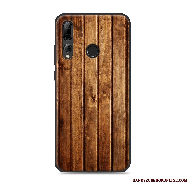 Etui Huawei P Smart+ 2019 Trækorn Trendy Telefon, Cover Huawei P Smart+ 2019 Kreativ Anti-fald Sort