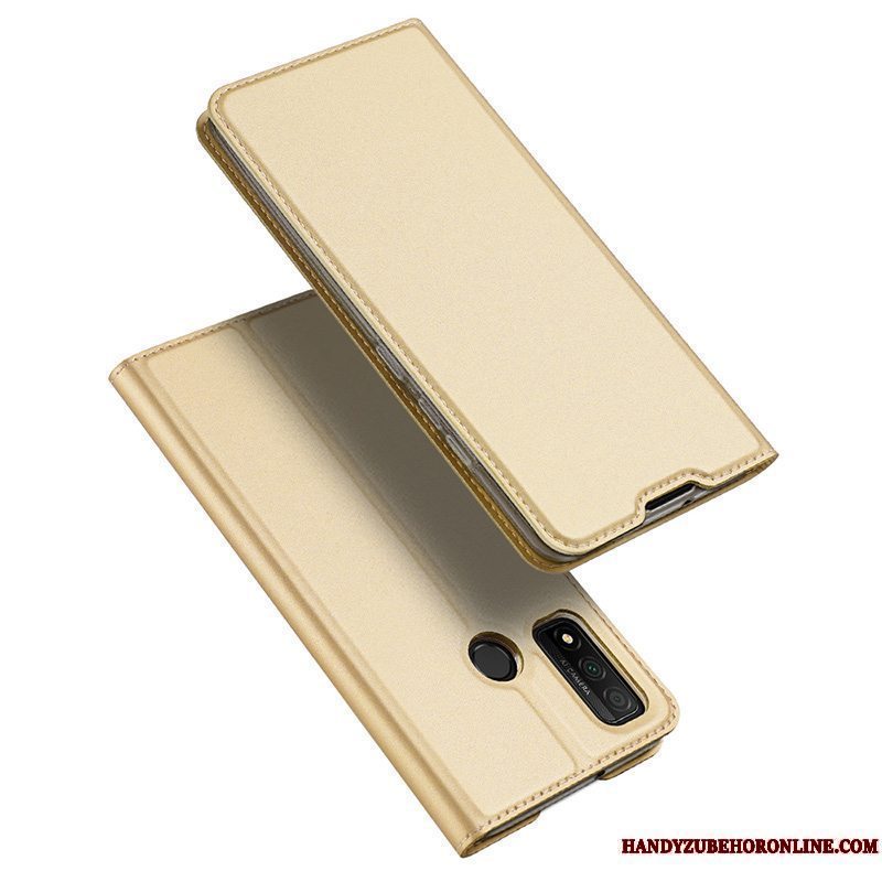 Etui Huawei P Smart 2020 Læder Kort Tynd, Cover Huawei P Smart 2020 Folio Telefonmagnetisk