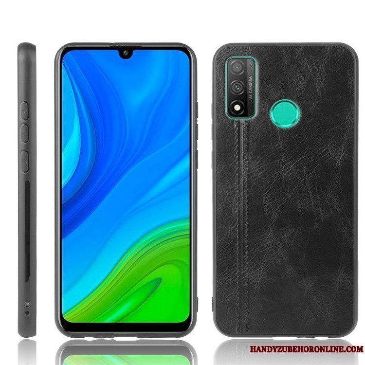 Etui Huawei P Smart 2020 Læder Trend Telefon, Cover Huawei P Smart 2020 Tasker Hård Sort