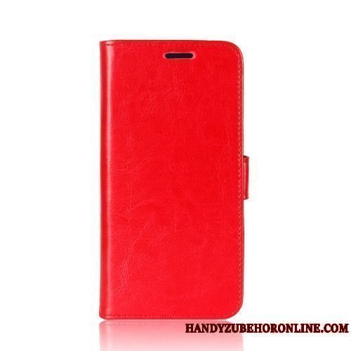 Etui Huawei P Smart 2020 Tegnebog Telefonbusiness, Cover Huawei P Smart 2020 Folio Rød Kort