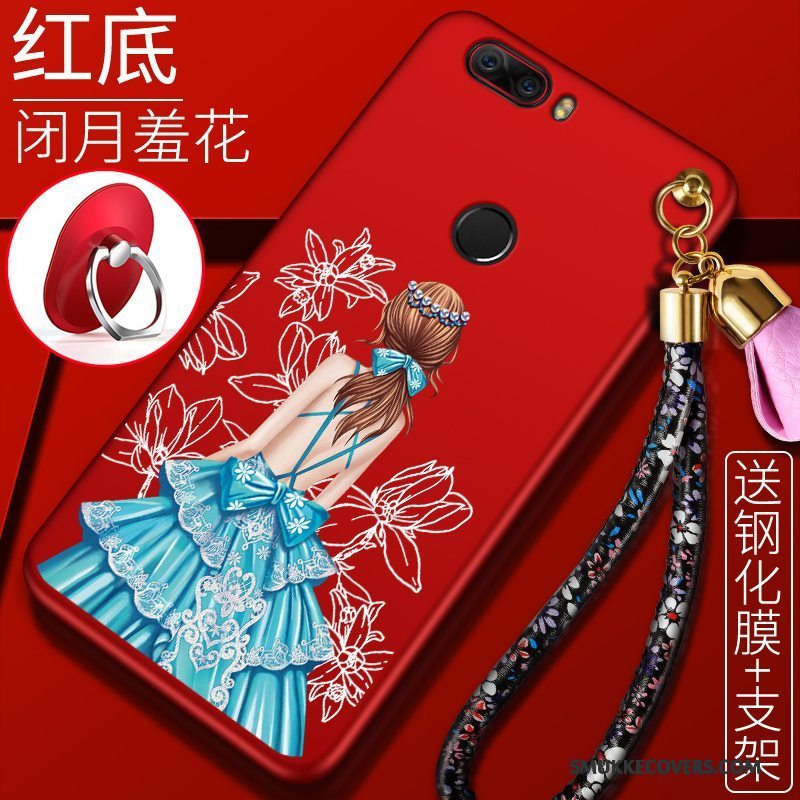 Etui Huawei P Smart Beskyttelse Telefonoriginal, Cover Huawei P Smart Tasker Anti-fald Rød
