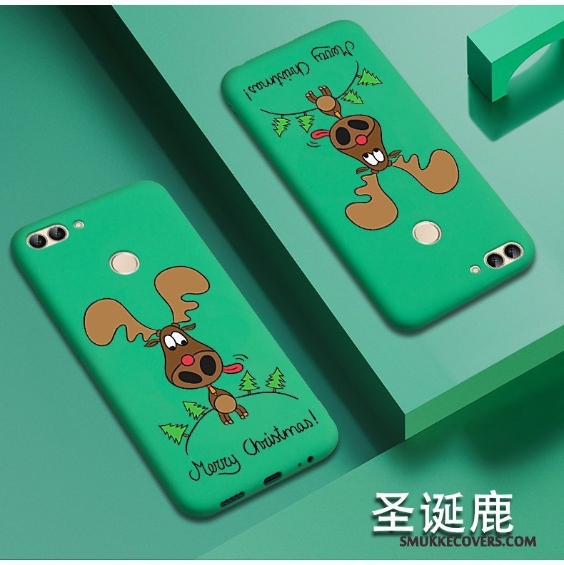 Etui Huawei P Smart Cartoon Telefonanti-fald, Cover Huawei P Smart Silikone Ny Trend