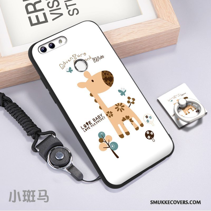 Etui Huawei P Smart Farve Telefonelskeren, Cover Huawei P Smart Tasker Af Personlighed Nubuck