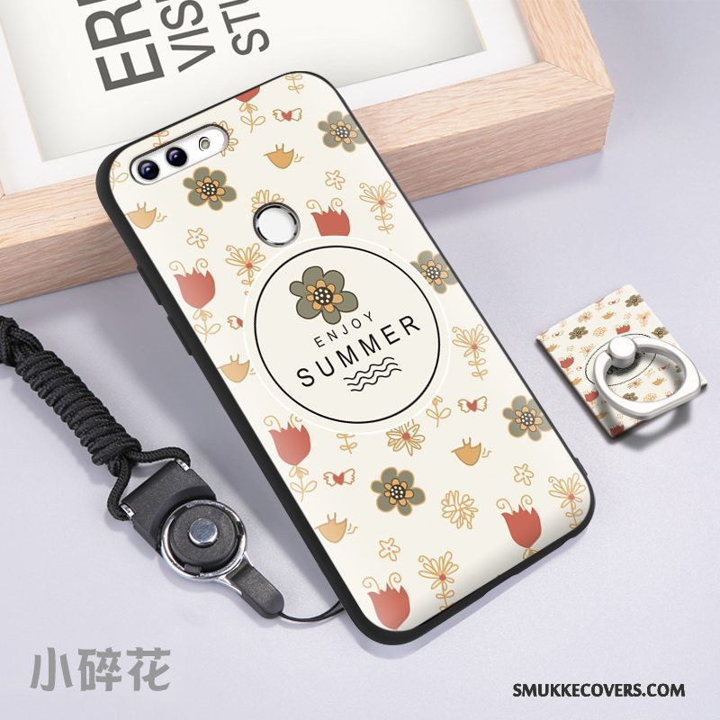 Etui Huawei P Smart Farve Telefonelskeren, Cover Huawei P Smart Tasker Af Personlighed Nubuck