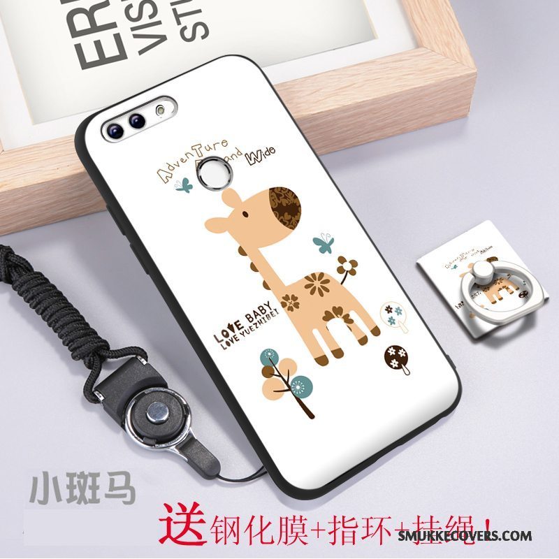 Etui Huawei P Smart Farve Telefonelskeren, Cover Huawei P Smart Tasker Af Personlighed Nubuck