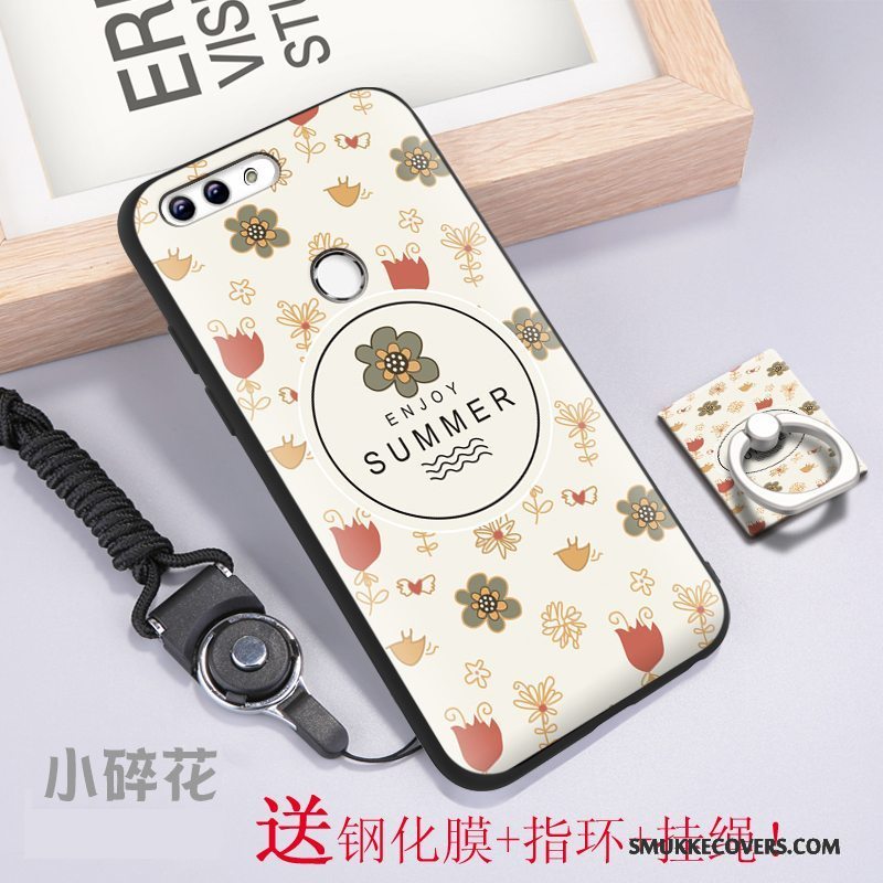 Etui Huawei P Smart Farve Telefonelskeren, Cover Huawei P Smart Tasker Af Personlighed Nubuck