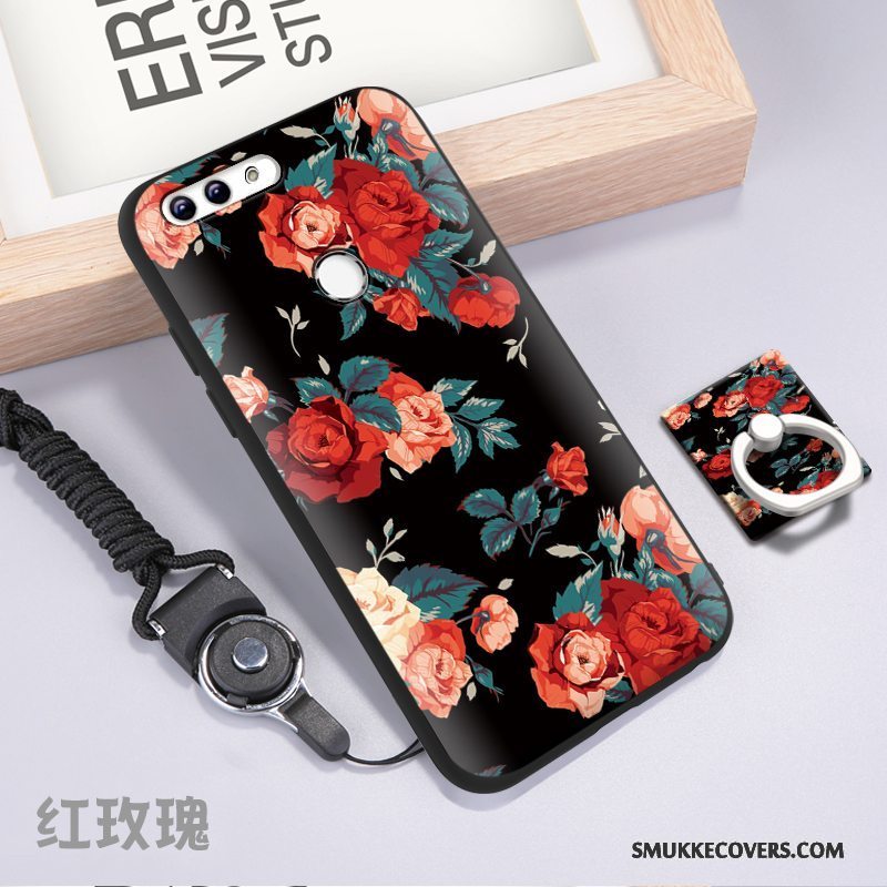 Etui Huawei P Smart Farve Telefonelskeren, Cover Huawei P Smart Tasker Af Personlighed Nubuck
