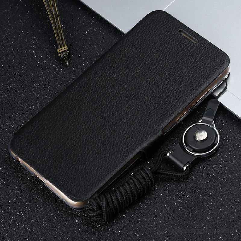 Etui Huawei P Smart Folio Lilla Telefon, Cover Huawei P Smart Læder Anti-fald