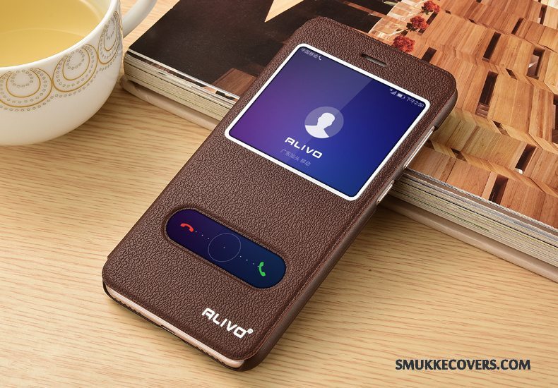 Etui Huawei P Smart Folio Telefon, Cover Huawei P Smart Læder
