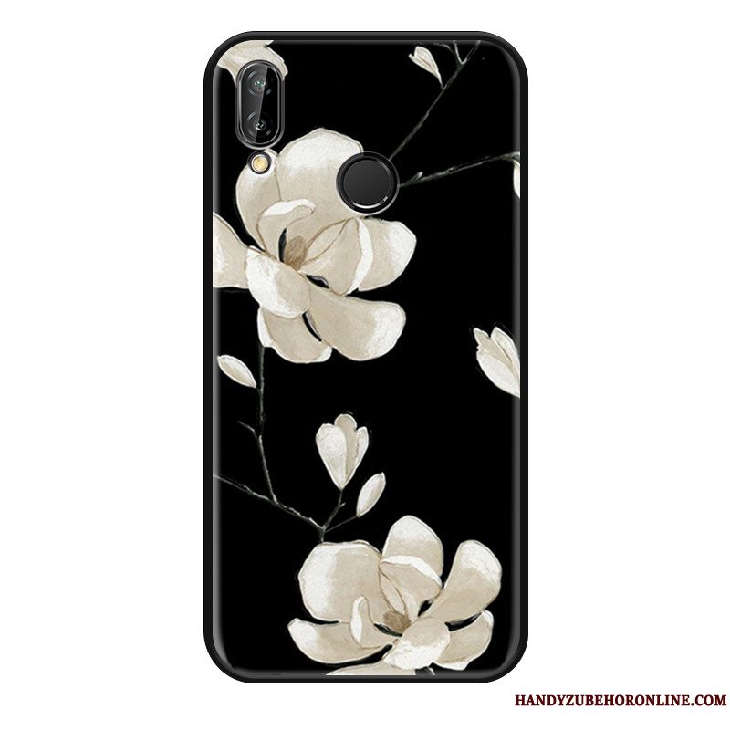 Etui Huawei P Smart+ Kreativ Telefonkunst, Cover Huawei P Smart+ Tasker Simple Frisk