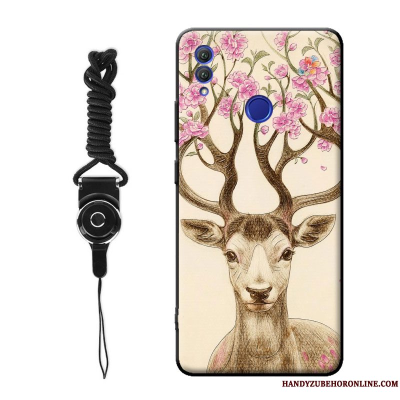 Etui Huawei P Smart+ Silikone Hjorte Trendy, Cover Huawei P Smart+ Beskyttelse Anti-fald Af Personlighed