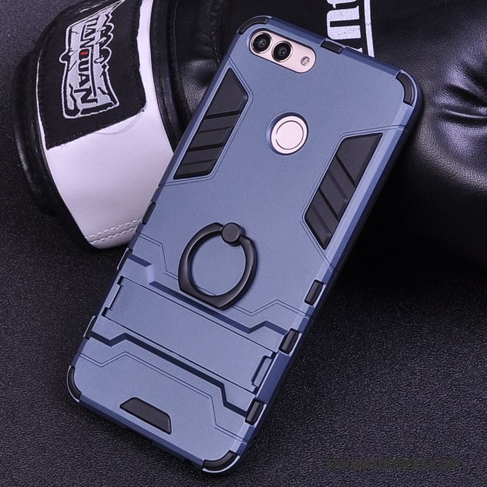 Etui Huawei P Smart Silikone Nubuck Telefon, Cover Huawei P Smart Tasker Hård Anti-fald