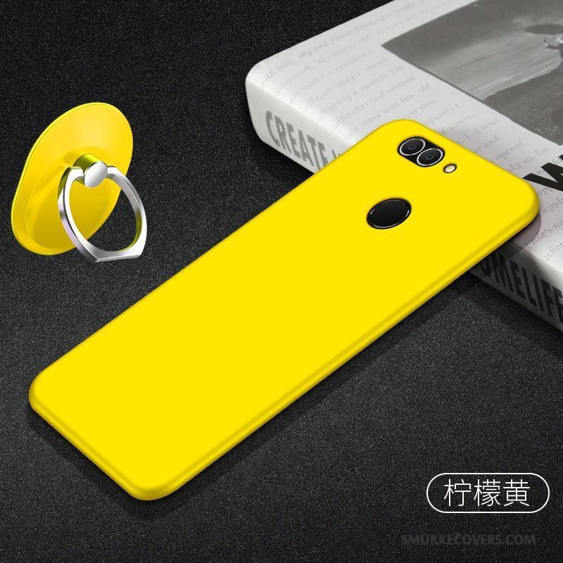 Etui Huawei P Smart Silikone Telefontrend, Cover Huawei P Smart Tasker Nubuck Let Tynd