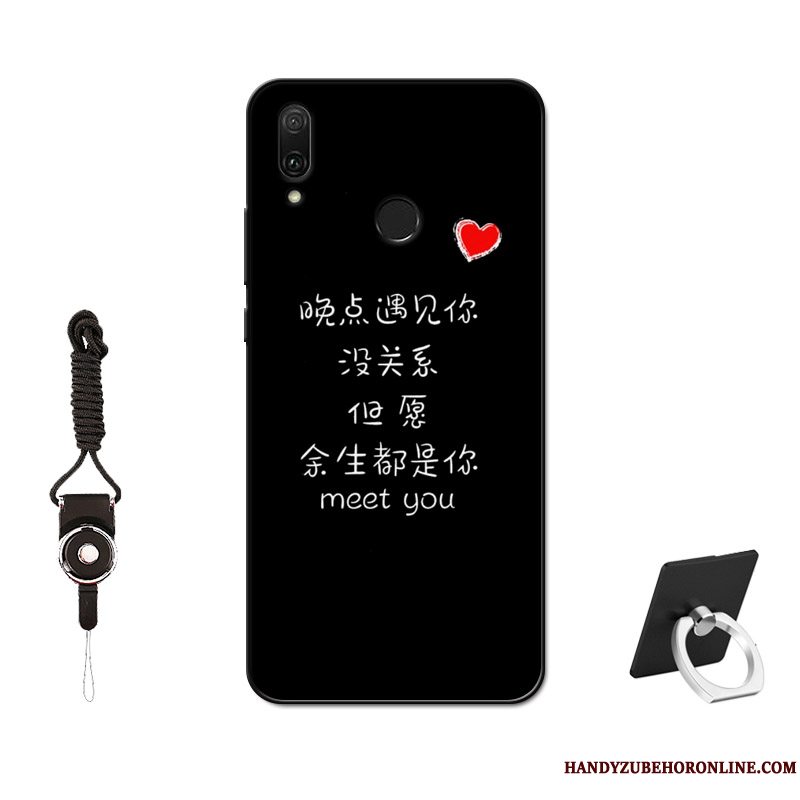 Etui Huawei P Smart Z Silikone Nubuck Skærmbeskyttelse, Cover Huawei P Smart Z Malet Anti-fald Tilpas