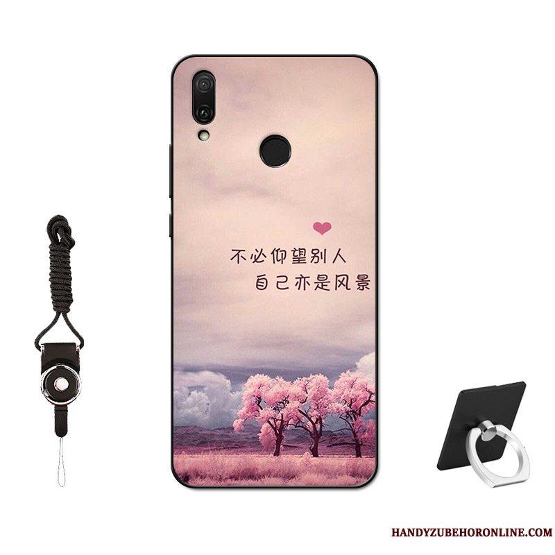 Etui Huawei P Smart Z Silikone Nubuck Skærmbeskyttelse, Cover Huawei P Smart Z Malet Anti-fald Tilpas