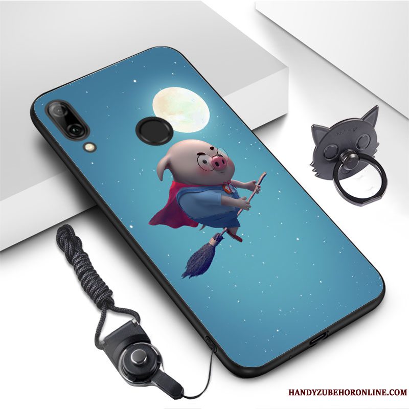 Etui Huawei P Smart Z Silikone Smuk Telefon, Cover Huawei P Smart Z Cartoon Net Red Anti-fald