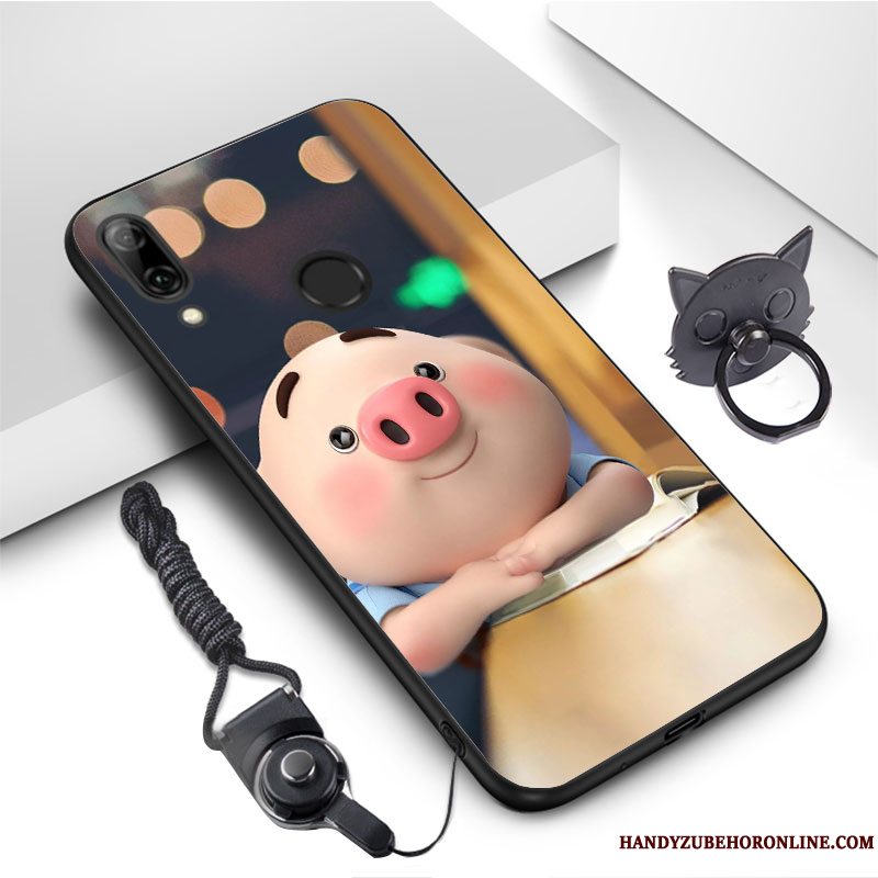 Etui Huawei P Smart Z Silikone Smuk Telefon, Cover Huawei P Smart Z Cartoon Net Red Anti-fald