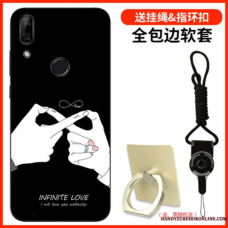 Etui Huawei P Smart Z Silikone Telefonblå, Cover Huawei P Smart Z Kreativ Af Personlighed Smuk